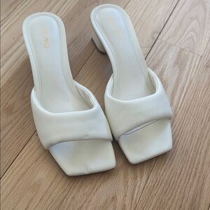 ALDO Cream Mules for Women